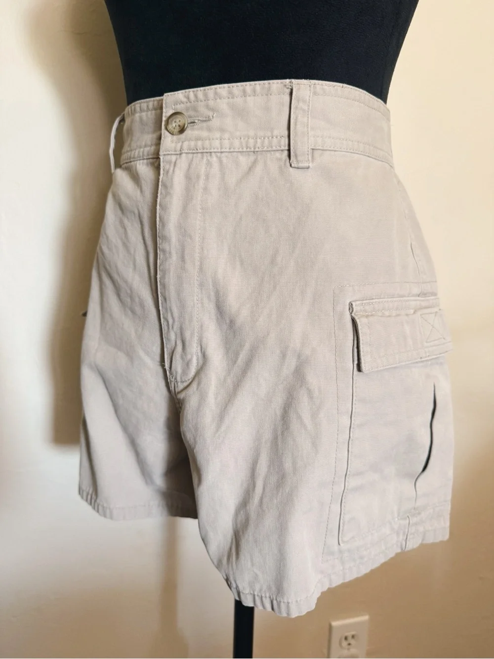 J. Crew High-Waist Cargo Shorts